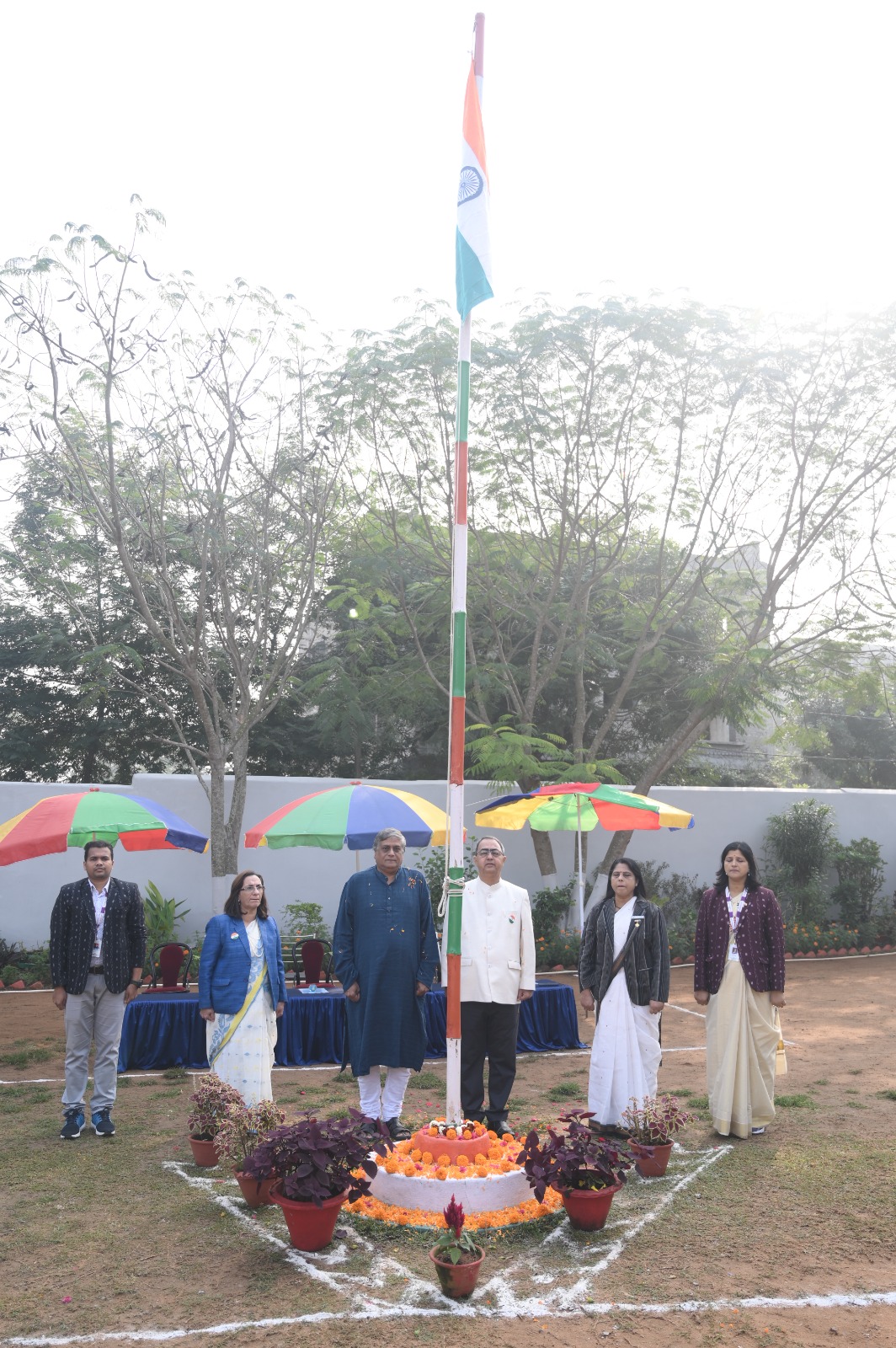 75TH REPUBLIC DAY CELEBRATED AT BLOSSOMS SCHOOL